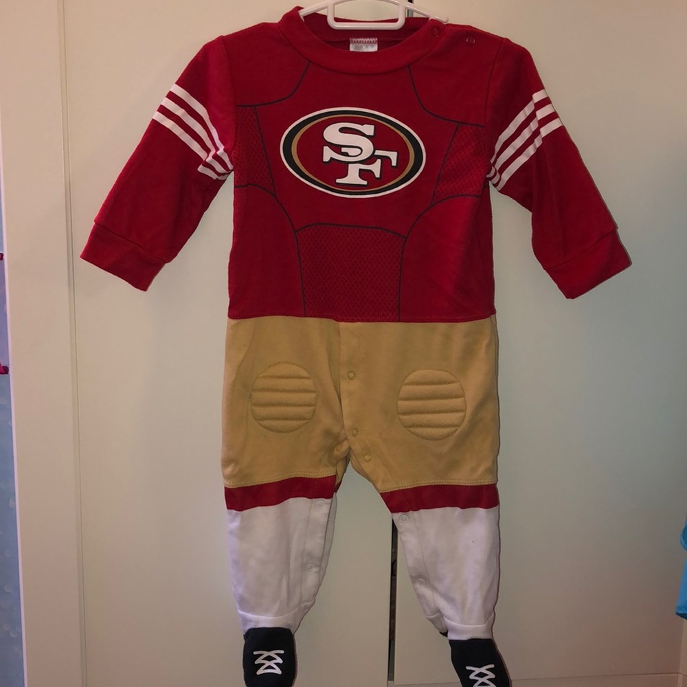 49ers football player onesie